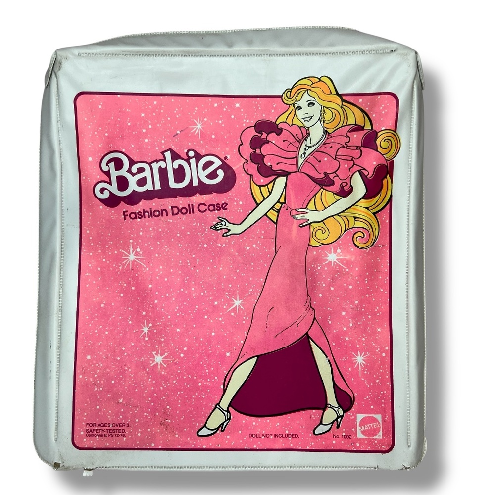 Vintage‎ 1982 Mattell Barbie Fashion Doll Case No. 1002 Made In USA - READ